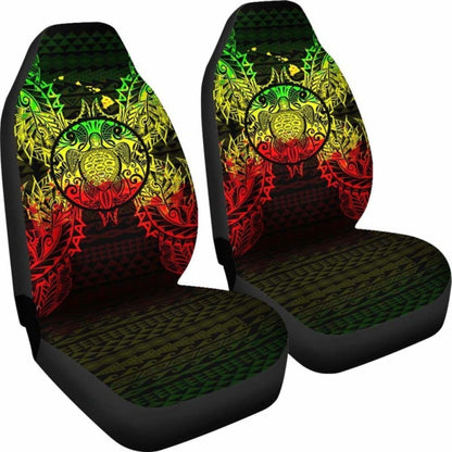 Turtle Polynesia Car Seat Cover Map Reggae New 091114 - YourCarButBetter
