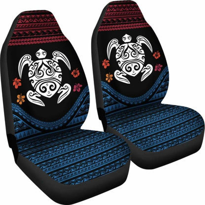 Turtle Polynesian Hawaiian Car Seat Covers Set Of 2 091814 06 - YourCarButBetter