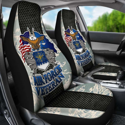 U.S Air Force Veteran Car Seat Covers 154230 - YourCarButBetter