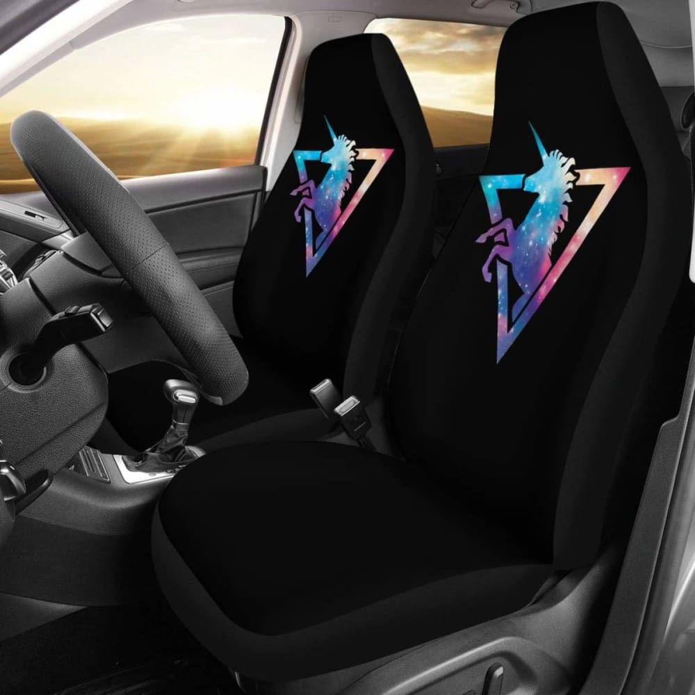 Unicorn Car Seat Cover 02 - Galaxy - 170817