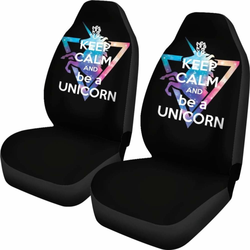 Unicorn Car Seat Cover 04 - Galaxy - 170817