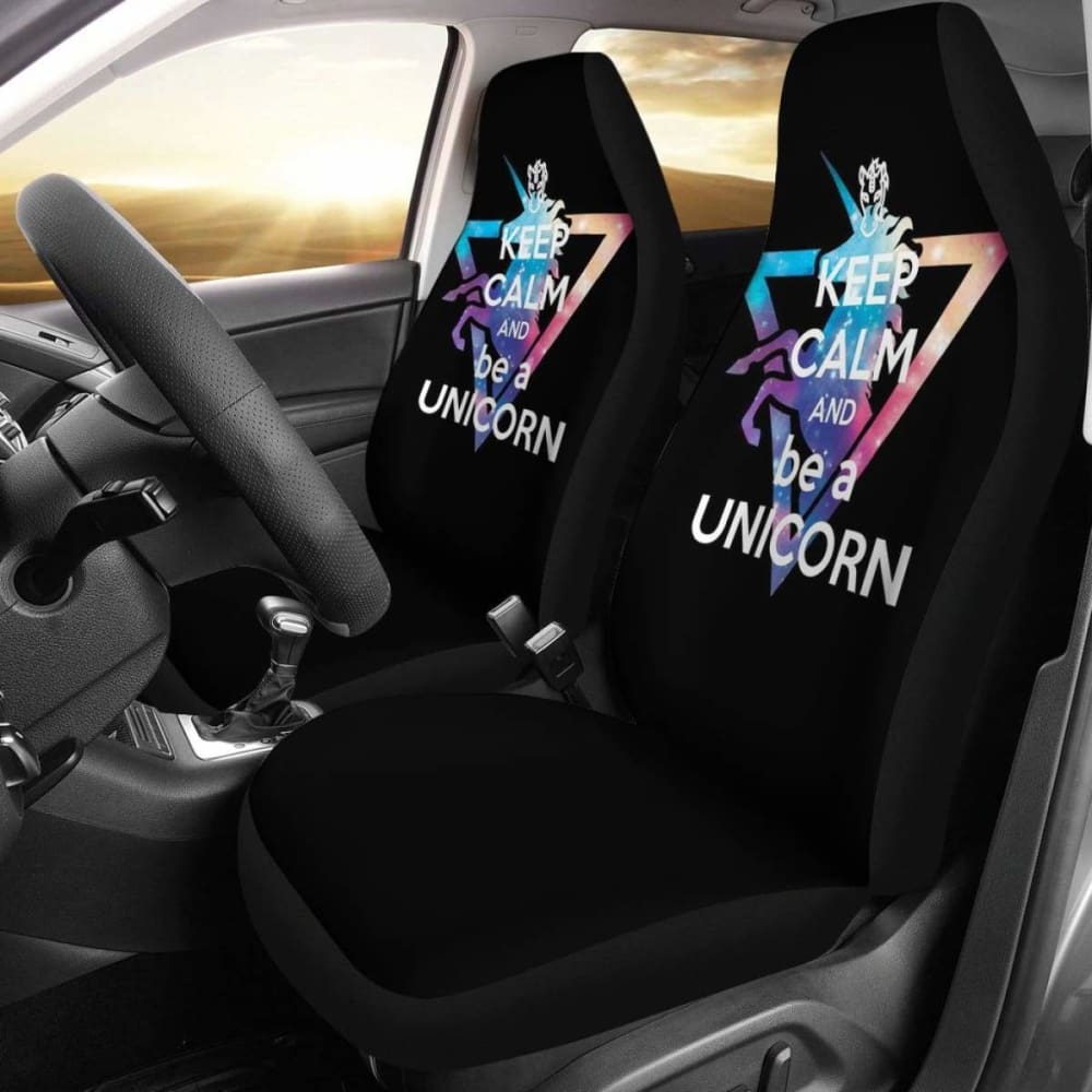 Unicorn Car Seat Cover 04 - Galaxy - 170817