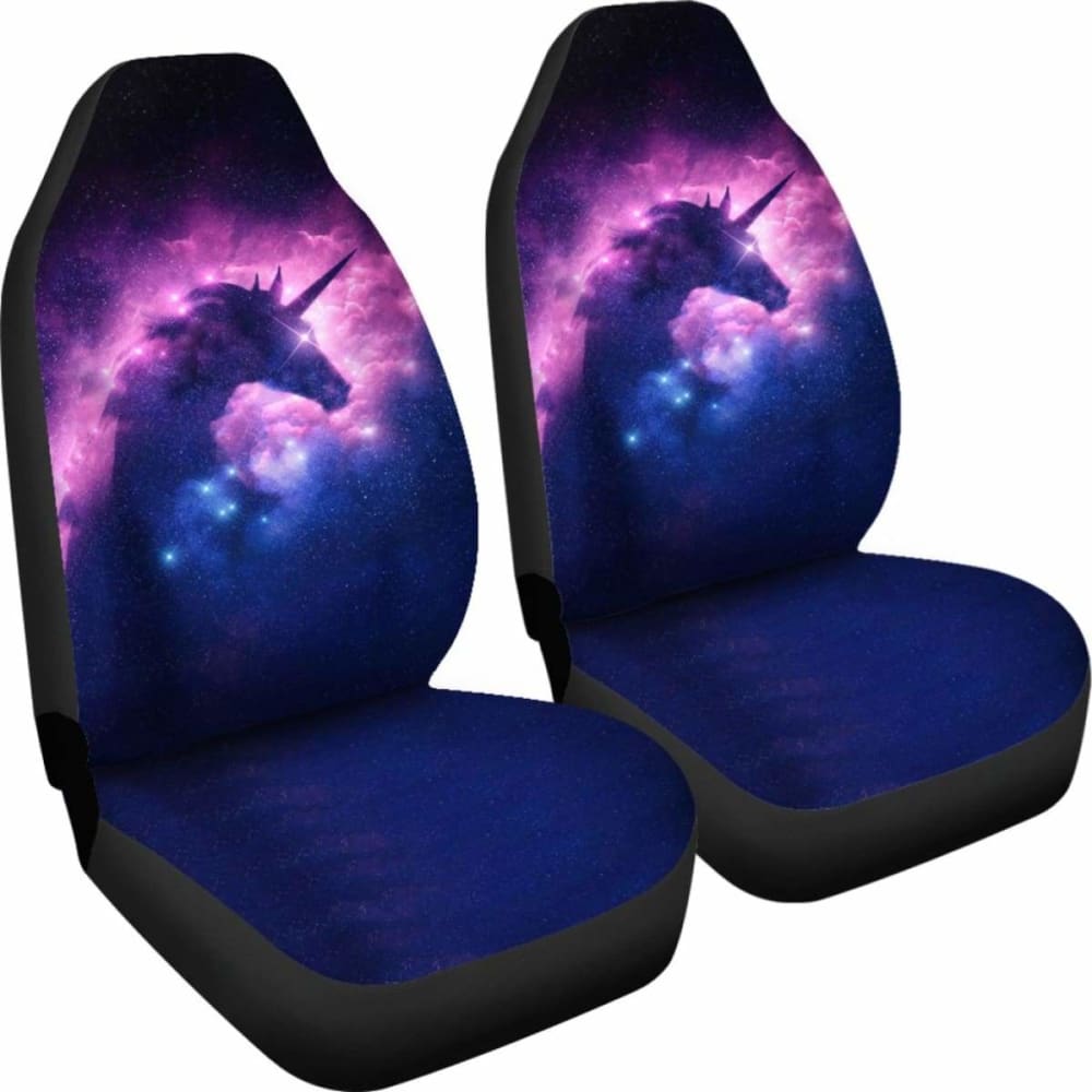Unicorn Car Seat Cover 05 - Galaxy - 170817