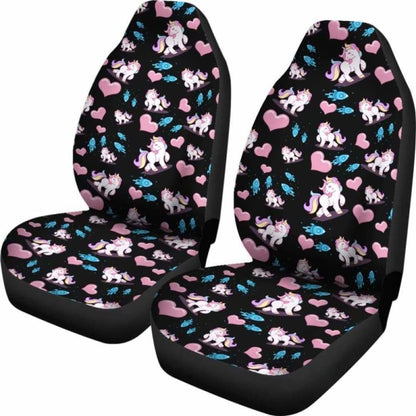 Unicorn Rockets Car Seat Covers 170817