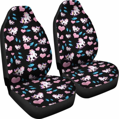Unicorn Rockets Car Seat Covers 170817