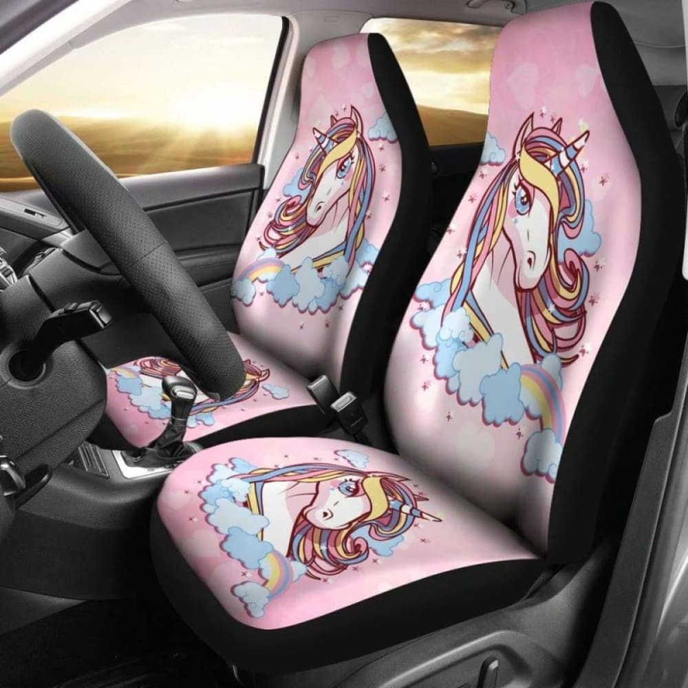 Unicorn Universe Car Seat Covers - Pink 170817