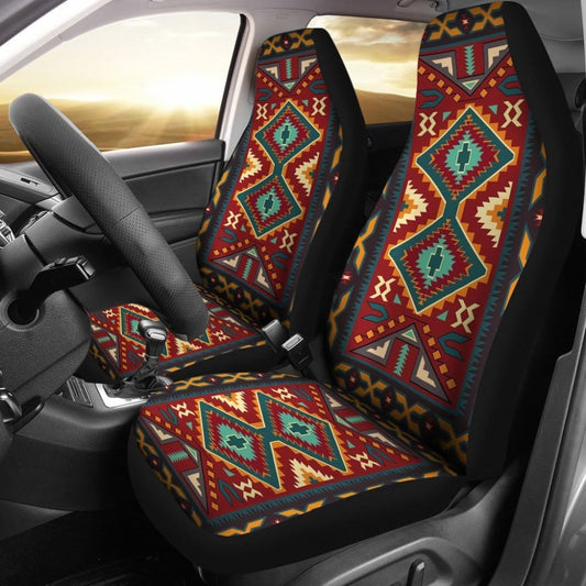 United Tribes Art Native American Car Seat Covers 093223 - YourCarButBetter
