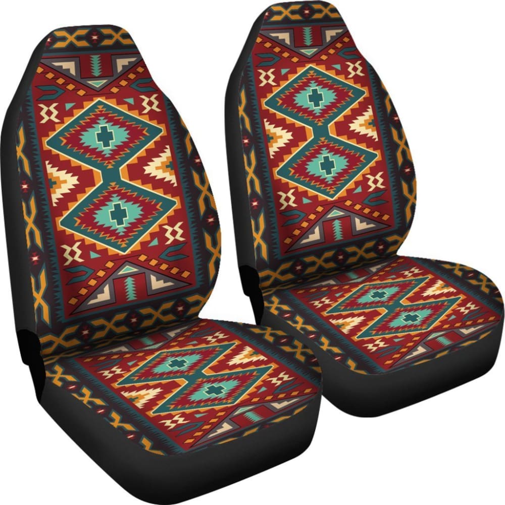 United Tribes Art Native American Car Seat Covers 093223 - YourCarButBetter