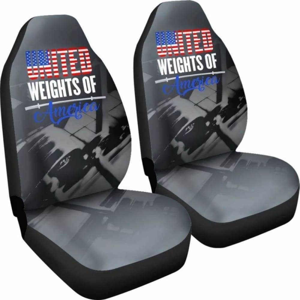 United Weights Of America Fitness Car Seat Covers 192609 - YourCarButBetter