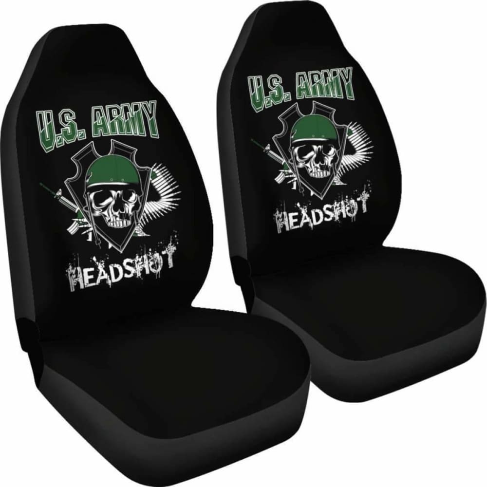 US Army Headshot Car Seat Covers Amazing Gift Ideas 153908 - YourCarButBetter