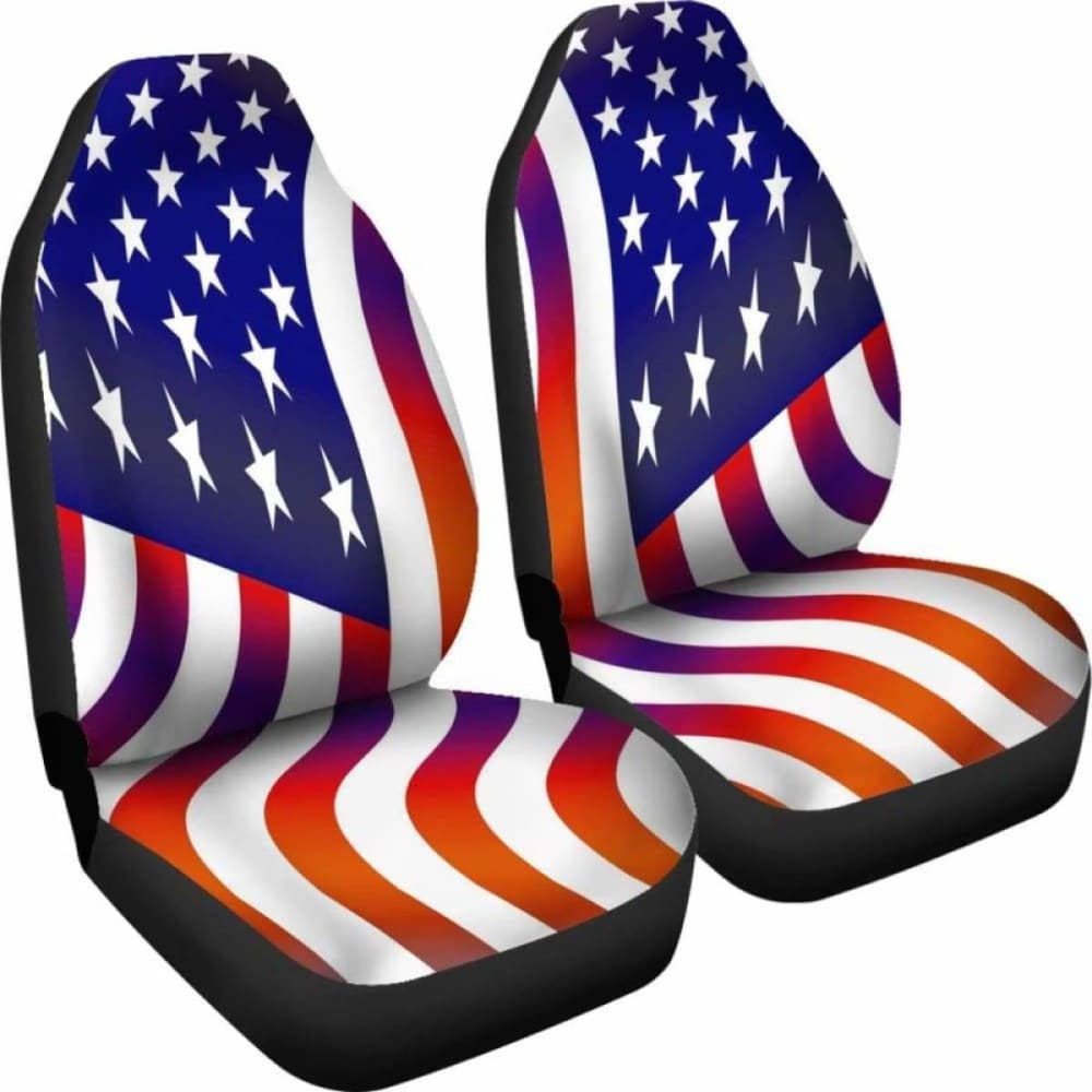 Usa Flag Seat Covers 153908 - YourCarButBetter