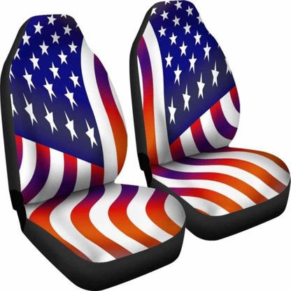 Usa Flag Seat Covers 153908 - YourCarButBetter