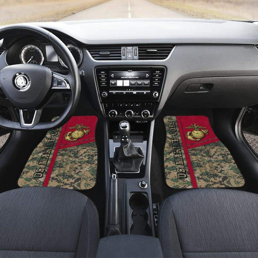 USA Military American Patriotic Car Floor Mats 212801 - YourCarButBetter