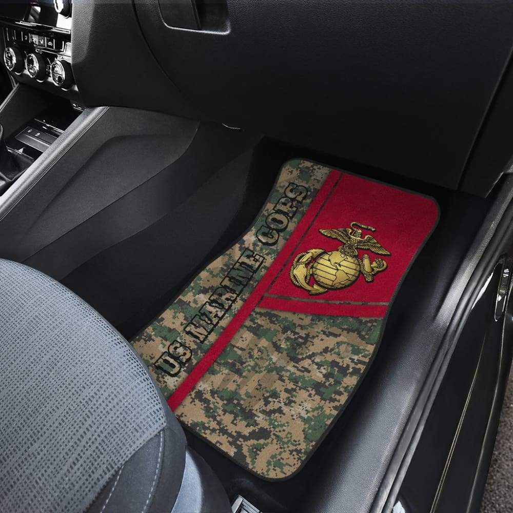 USA Military American Patriotic Car Floor Mats 212801 - YourCarButBetter