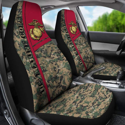 USA Military American Patriotic Car Seat Covers 212801 - YourCarButBetter