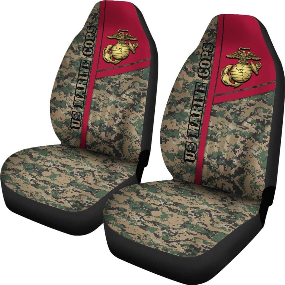 USA Military American Patriotic Car Seat Covers 212801 - YourCarButBetter