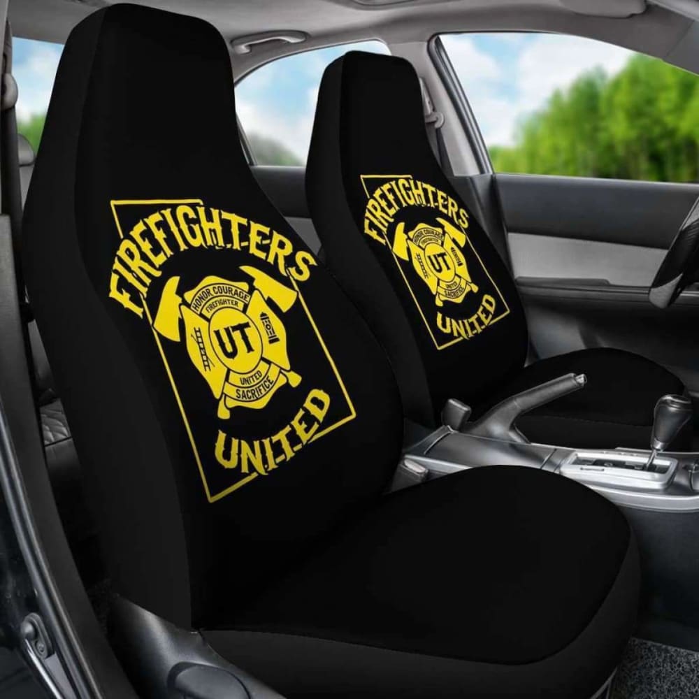 Utah Firefighters United Car Seat Covers Amazing Gift 101211