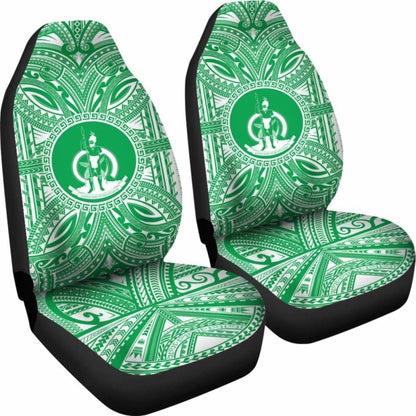 Vanuatu Car Seat Cover - Vanuatu Coat Of Arms Polynesian Flag Color 105905 - YourCarButBetter