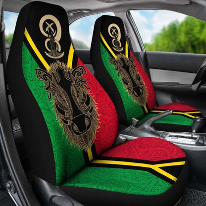 Vanuatu Car Seat Covers Boar Pig Tusk 7 142711 - YourCarButBetter