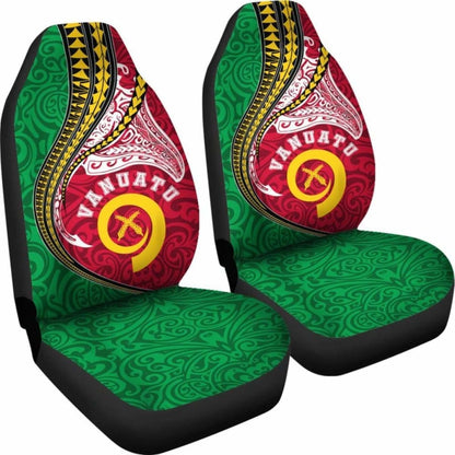 Vanuatu Polynesian Car Seat Covers Vanuatu Manta Polynesian Amazing 105905 - YourCarButBetter