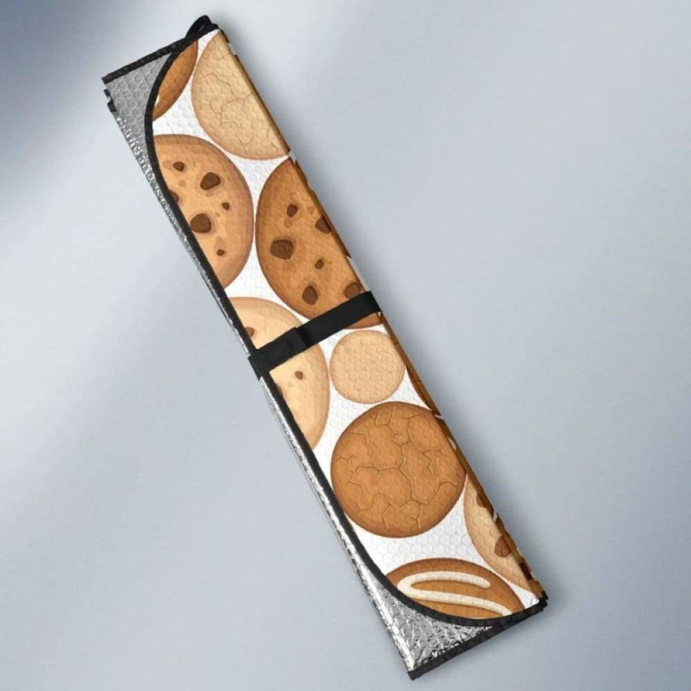 Various Cookie Pattern Car Auto Sun Shades 103406 - YourCarButBetter