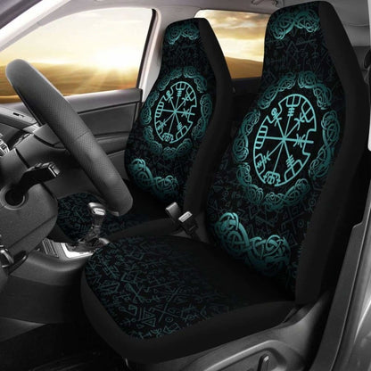 Vegvisir Vikings Car Seat Covers Amazing 105905 - YourCarButBetter