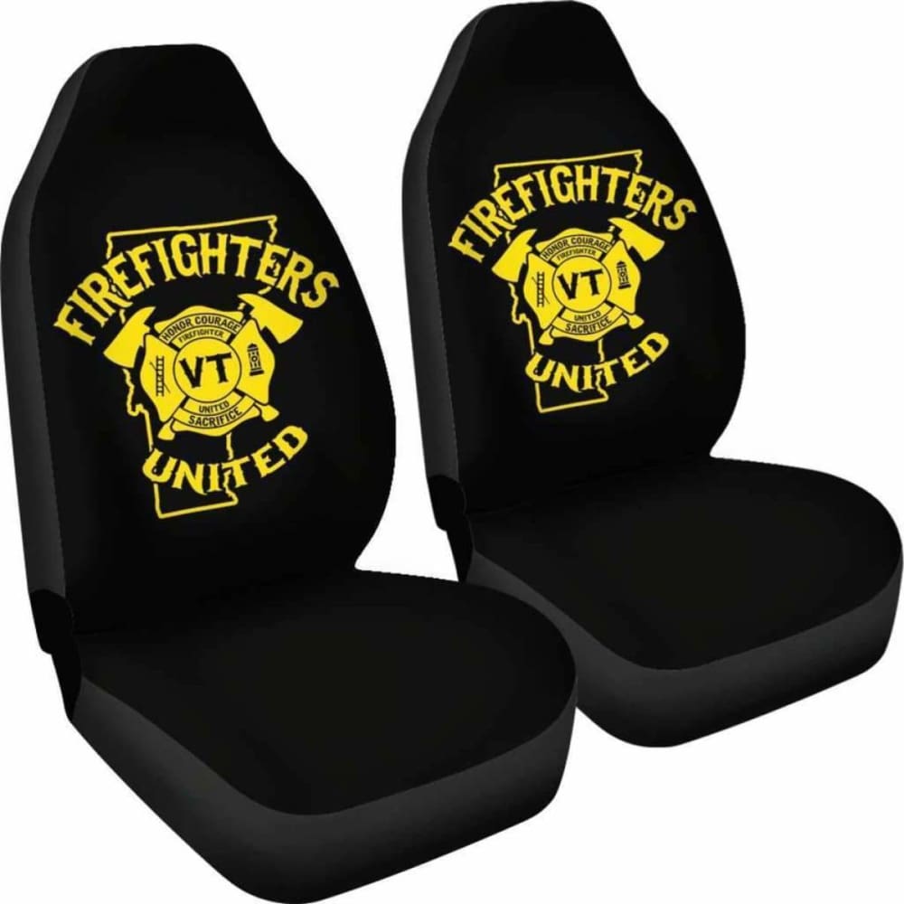 Vermont Firefighters United Car Seat Covers Amazing Gift 101211