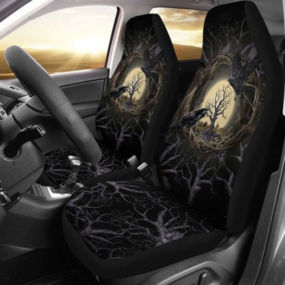 Viking Car Seat Cover - Raven Of Odin - 144909