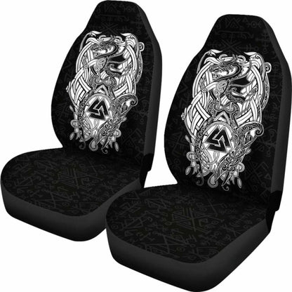 Viking Car Seat Cover Valknut 105905 - YourCarButBetter