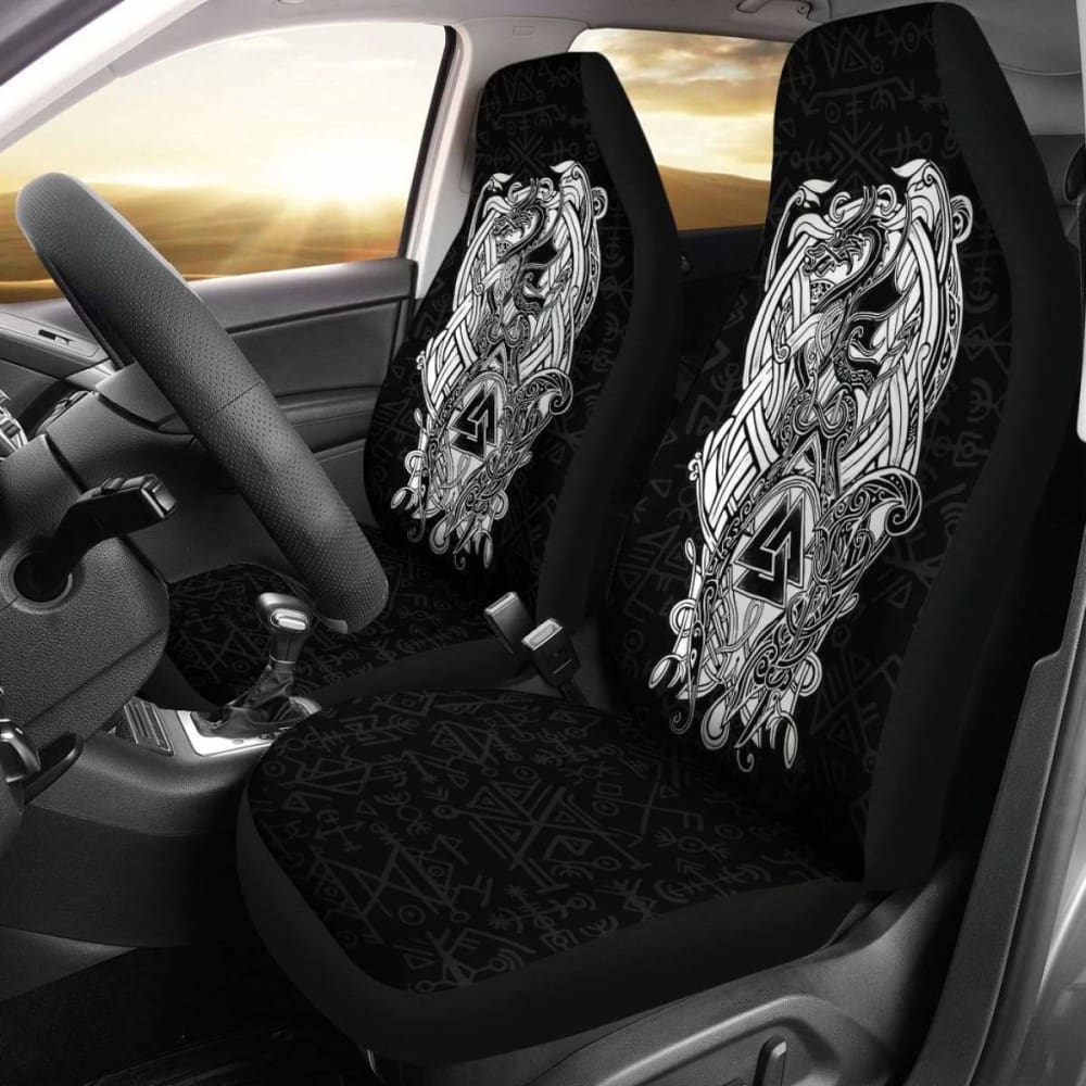 Viking Car Seat Cover Valknut 105905 - YourCarButBetter