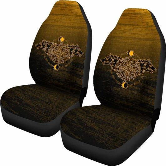 Viking Car Seat Covers Hati And Skoll 105905 - YourCarButBetter