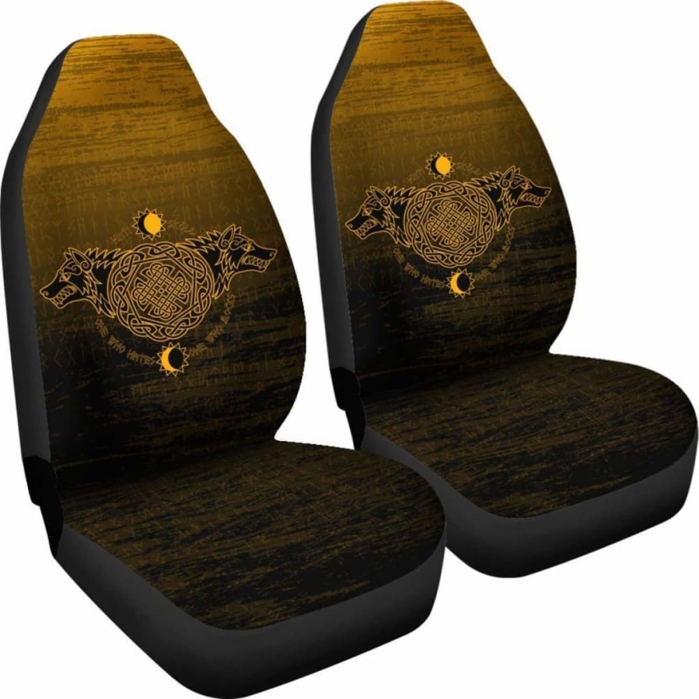 Viking Car Seat Covers Hati And Skoll 105905 - YourCarButBetter