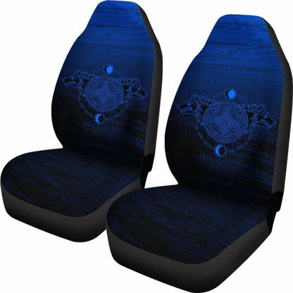 Viking Car Seat Covers Hati And Skoll Blue 105905 - YourCarButBetter