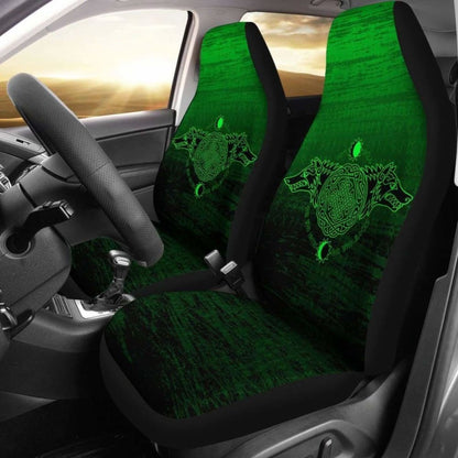 Viking Car Seat Covers Hati And Skoll Green 105905 - YourCarButBetter