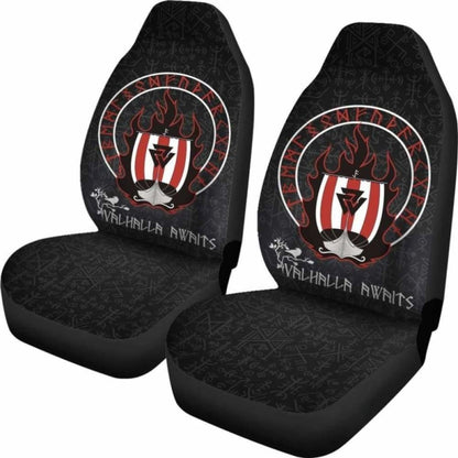 Viking Drakkar Longship Valknut Car Seat Covers 144909
