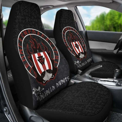 Viking Drakkar Longship Valknut Car Seat Covers 144909