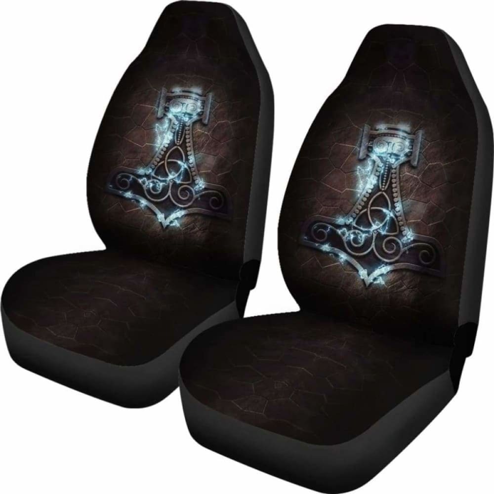 Viking God Of Thunder Car Seat Covers 105905 - YourCarButBetter