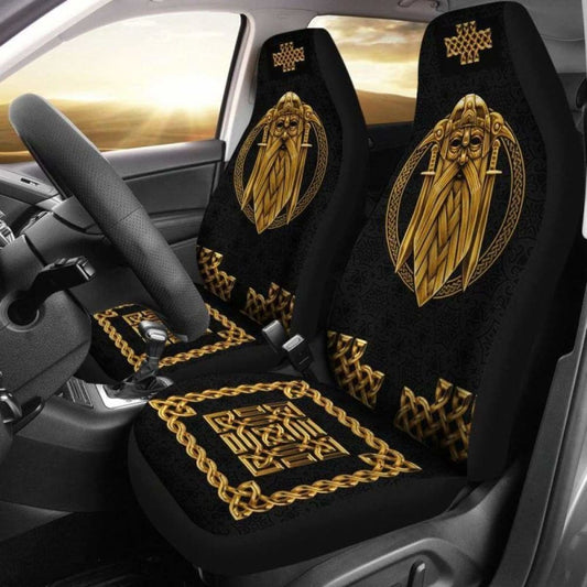 Viking Golden God Odin Car Seat Covers 144909