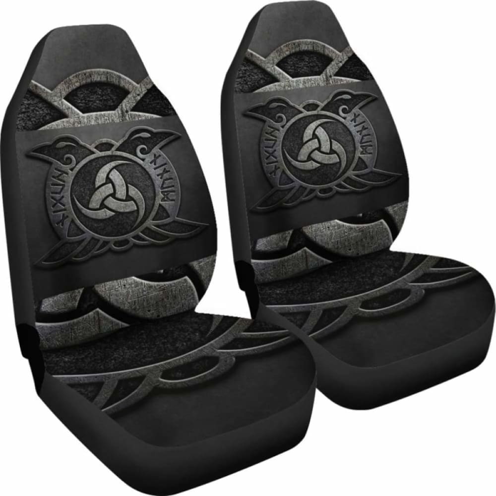 Viking Huginn And Muninn Car Seat Covers 105905 - YourCarButBetter