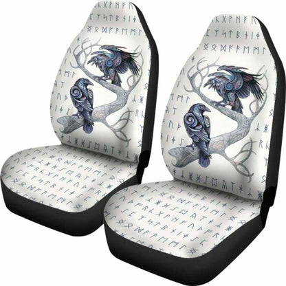 Viking Huginn And Muninn Car Seat Covers 105905 - YourCarButBetter