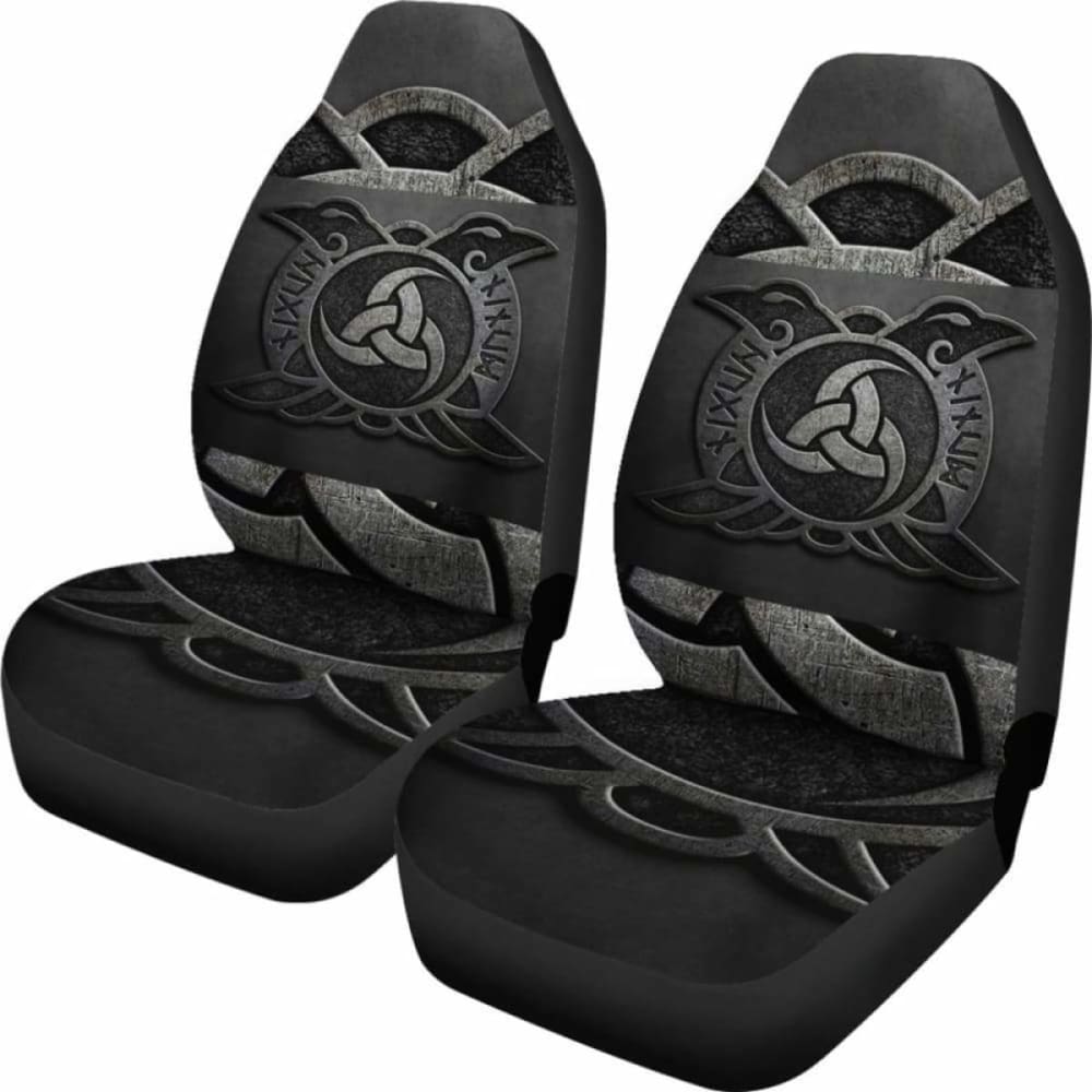 Viking Huginn And Muninn Car Seat Covers 105905 - YourCarButBetter