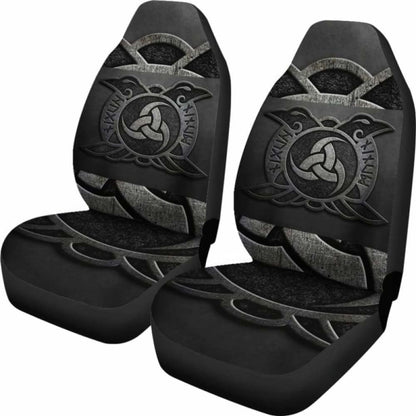 Viking Huginn And Muninn Car Seat Covers 105905 - YourCarButBetter