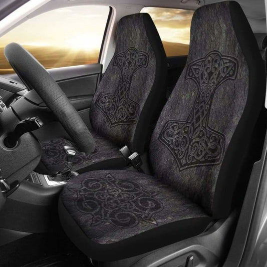 Viking Mjolnir Thor’S Hammer Car Seat Covers 144909