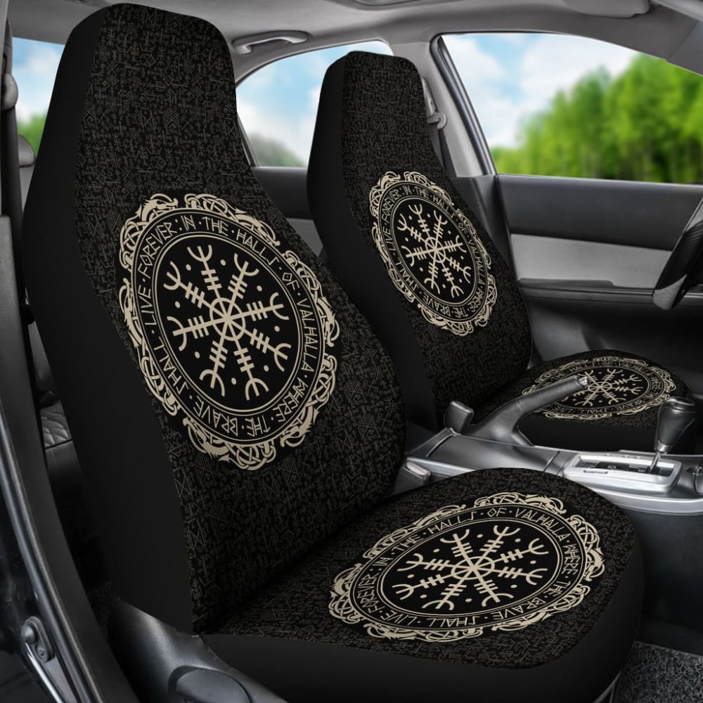Viking Protection Symbol Car Seat Covers 093223 - YourCarButBetter