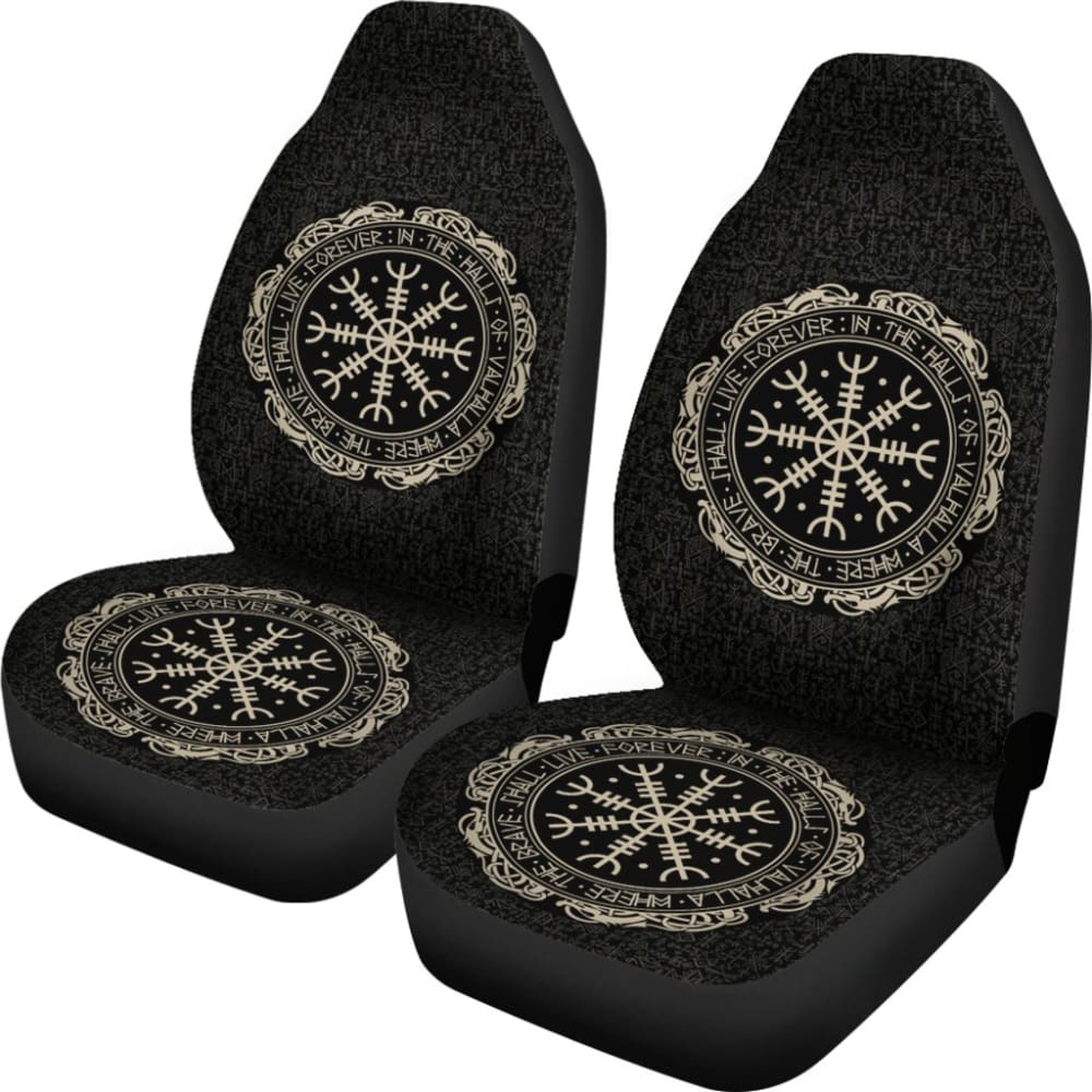 Viking Protection Symbol Car Seat Covers 093223 - YourCarButBetter