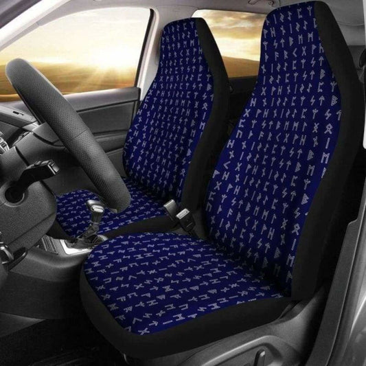 Viking Rune Runic Alphabet Car Seat Covers 144909