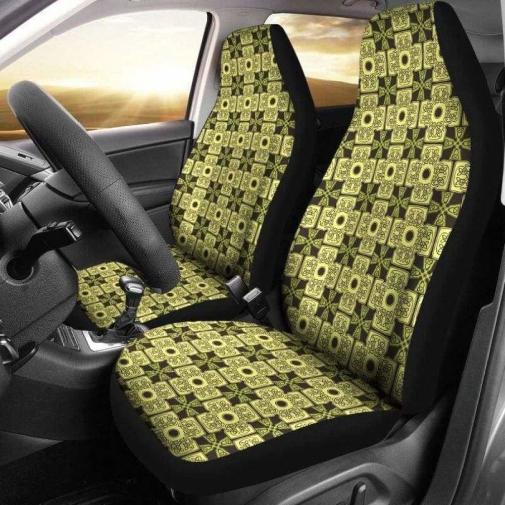 Viking Sun Cross The Norse God Car Seat Covers 144909