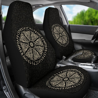 Viking Symbol Car Seat Covers 093223 - YourCarButBetter