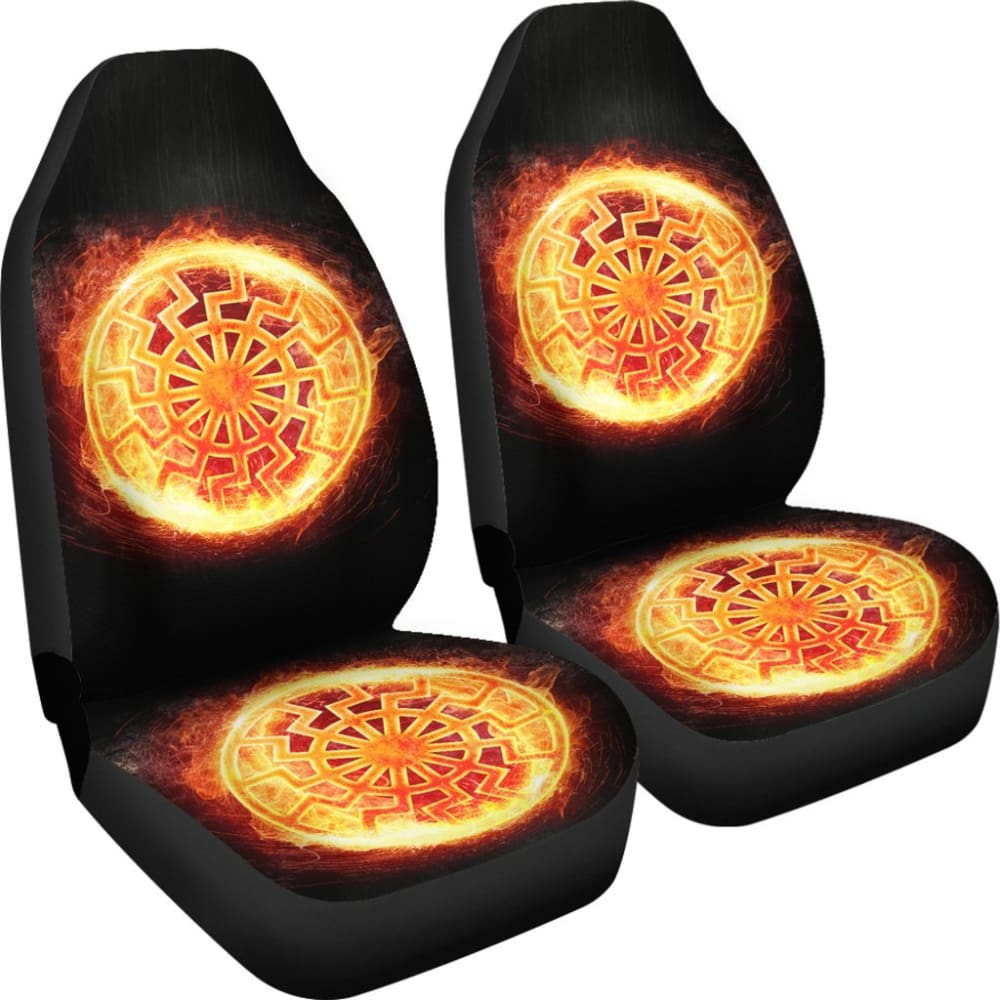 Viking Symbol Car Seat Covers 093223 - YourCarButBetter