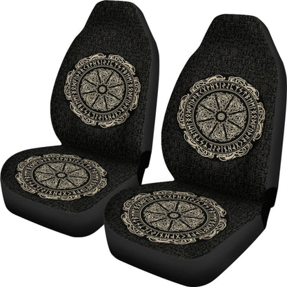Viking Symbol Car Seat Covers 093223 - YourCarButBetter